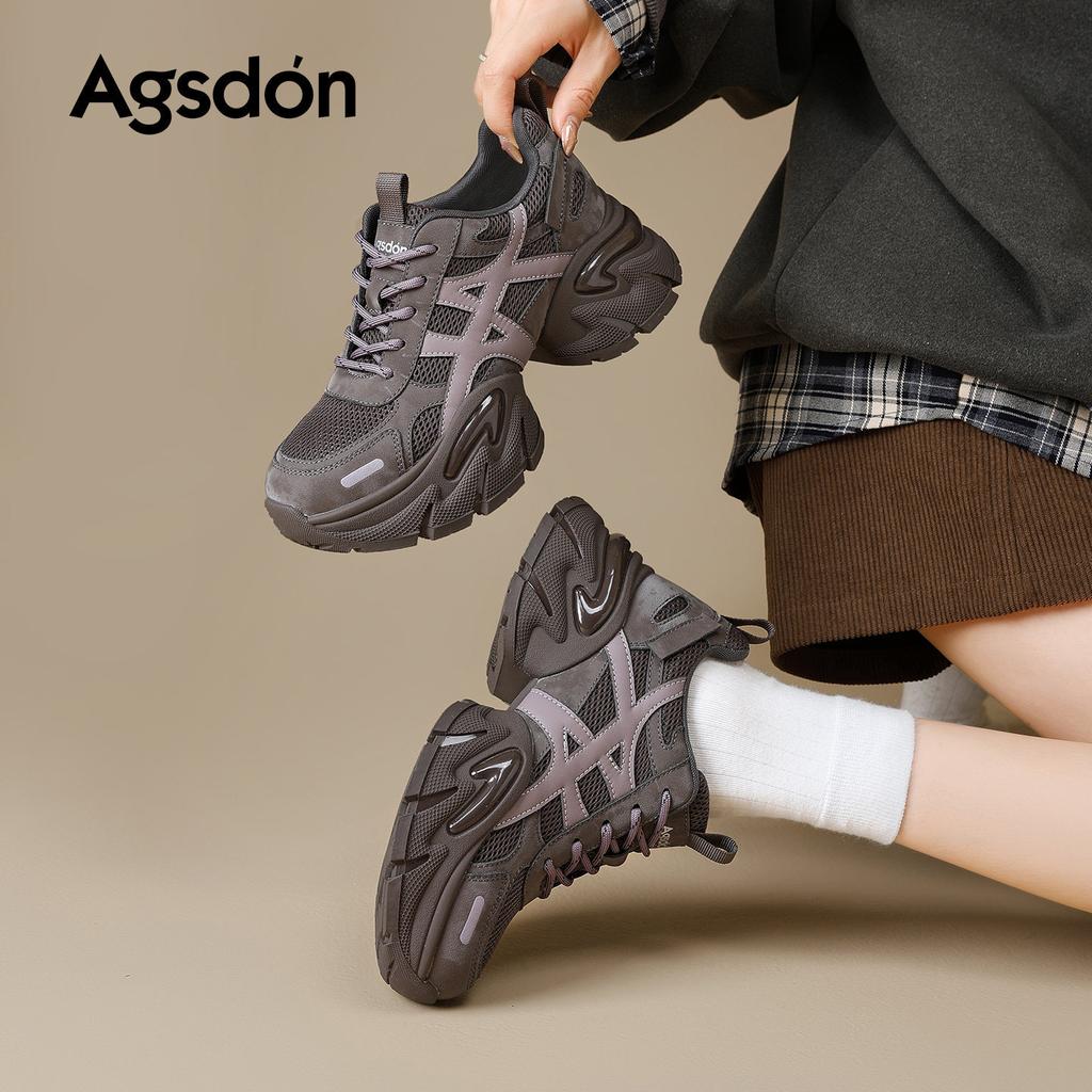 Platform dad shoes new spring great-looking lightweight retro outdoor sports and leisure shoes