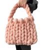 Icelandic Wool DIY Chunky Knit Korean-Style Tote Bag