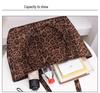 Leopard Print Large Capacity Tote Bag - Versatile Autumn/Winter Shoulder & Commuter Handbag