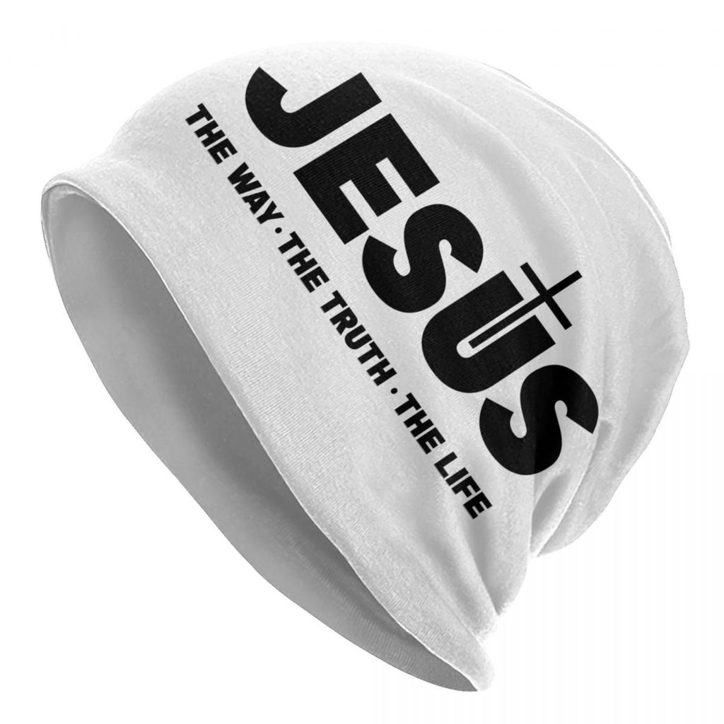 Custom Lion Of Judah Jesus Cross Beanie Cap Winter Bonnet Femme Knitted Hats Outdoor Ski Christian Faith Skullies Beanies Hats