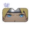 Japanese Anime Eyes Universal Sunshade Windscreen 70x130cm Foils Car Window Windscreen Cover Sunscreen Curtain