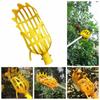 Creative Agricultural Fruit Picker Head High-altitude Plastic Fruit Picker Yellow Fruit Picking Tool Orchard