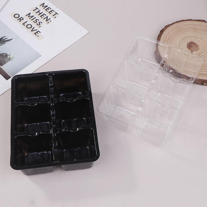6/12 Holes Vegetable Seedling Pots Seedling Tray Garden Pots Durable Seed Germination Plant Flower Pots Grow Box For Planting
