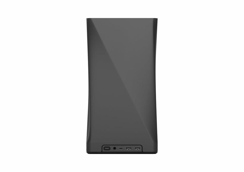 Fractal Design Era 2 Charcoal Gray Mini Tower PC Case Compatible Charcoal Gray CS8564 Mini-ITX FD-C-ERA2N-02