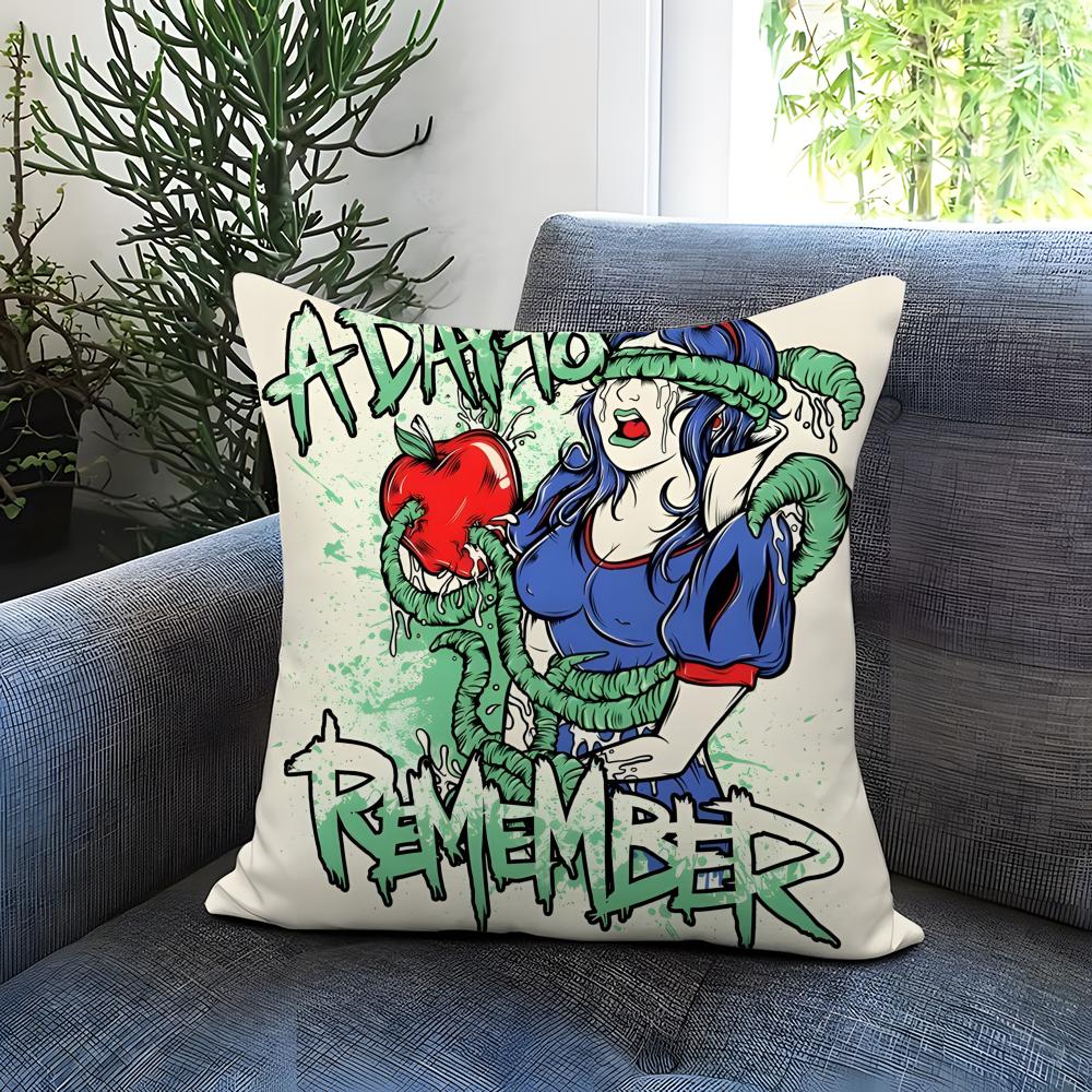 

Hot Aa Day to Rememberful Cushion Cover Comfortable Reversible Pillow Cover Ideal for Car Sofa Bedroom Beyond 30X30cm