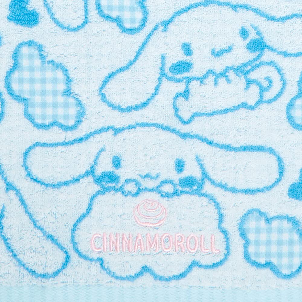 Sanrio Cinnamoroll Antibacterial and Deodorizing Bath 800856 Towel, Silver,