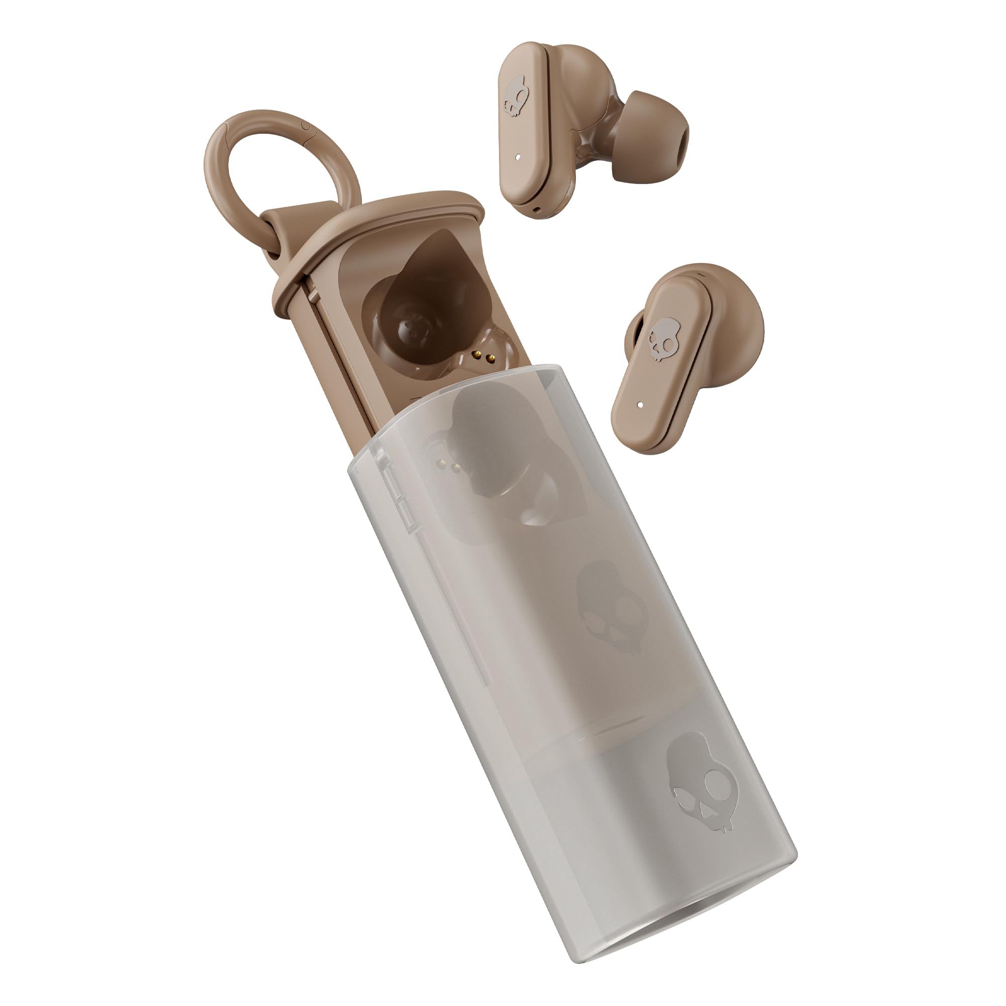 

Official Skullcandy Store Dime Evo Wireless Earbuds with Up to 36 Hours of IPX4 App Original Sticker Included Clip, Playtime, Waterproof, Compatible,