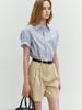 Deonseuteu Cotton-Linen Shorts Beige_Udpa4B229I2