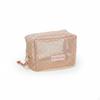 Mesh Cosmetic Bag MultiFunctional Zipper Pouch Lightweight SeeThrough Travel Organizer for