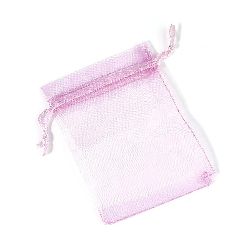 10Pcs Single Color Wedding /Ornament/Gift Wrap Yarn Bag Organza Bags Tulle Drawstring Bag Jewelry Pouches Packing Wholesale