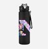 Borraccia da 750 ml 26 Lettere Inglesi K-Pop Demon Hunters Stampato Tazza da Bere di Grande Capacità Portatile per Sport all'Aperto Tazza da Acqua Regalo per Bambini