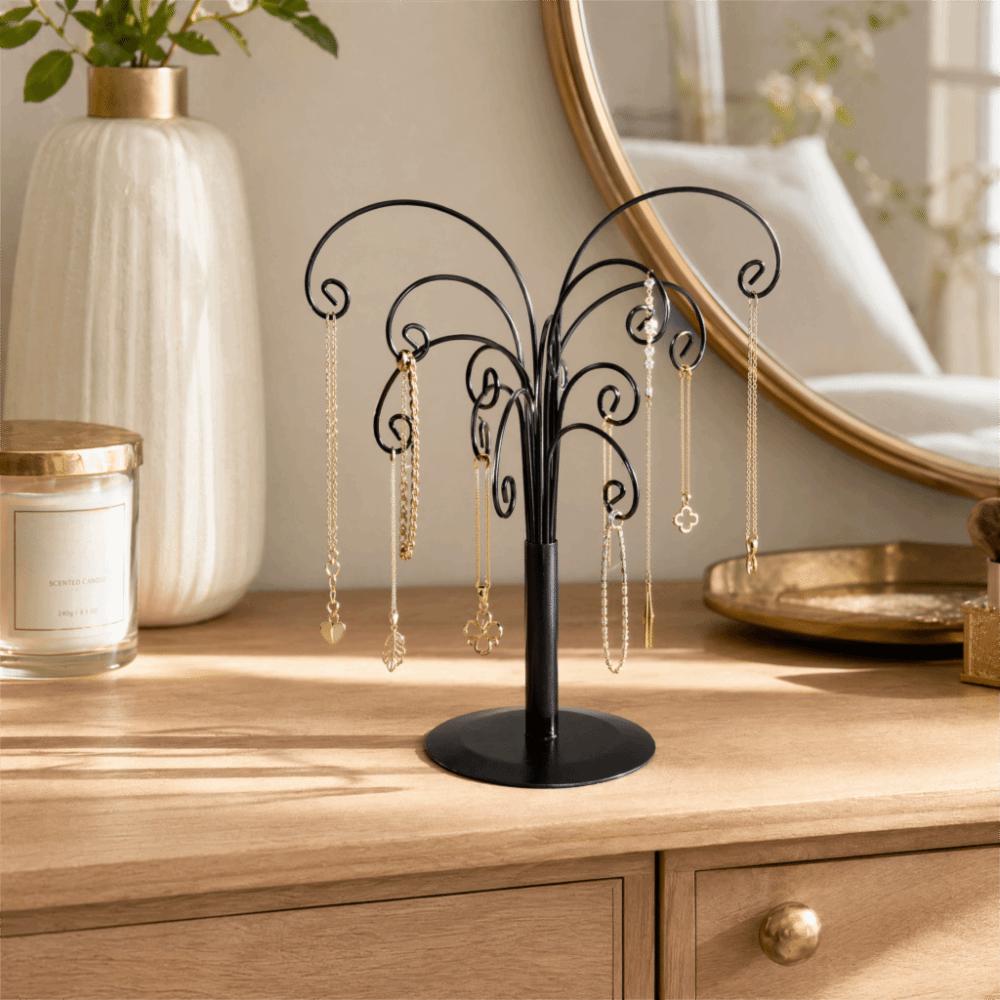 Metal Ornament Display Stand Tree Shape Ornament Hanger Stand  Earrings