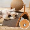 Cat Toys Wear Resistant Pet Scratch Ball Milling Claw Device Cat Scratching Board 2 In1 Cats Scratchi Ball Pet Interactive Toys