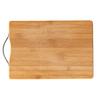 Chopping Board Thickened Bamboo Stable Sturdy Anti Crack Easy To Clean Kitchen Cutting Board with Hanging Hole