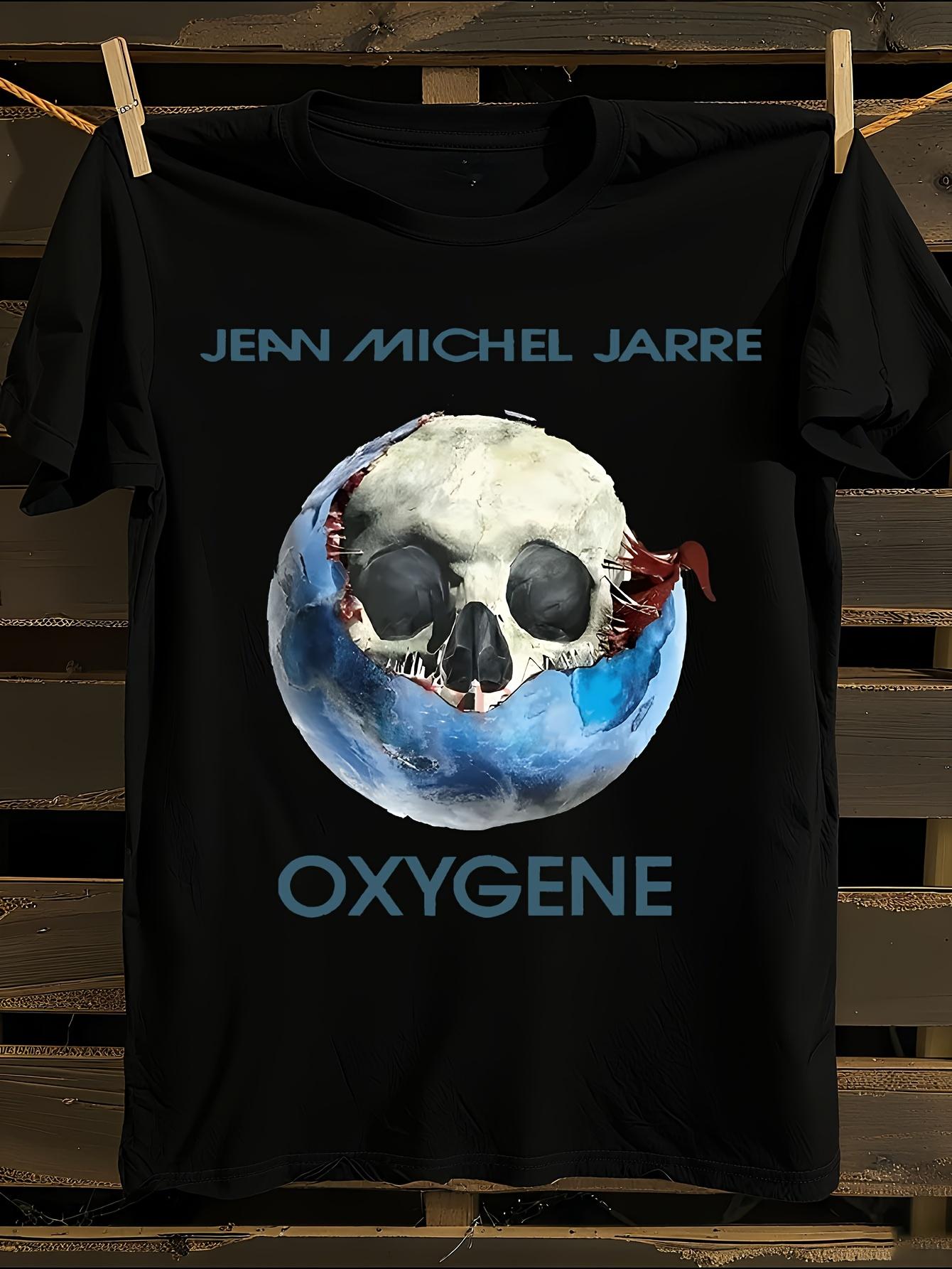 Jean-Michel Jarre Oxygene Album Logo Tshirt L