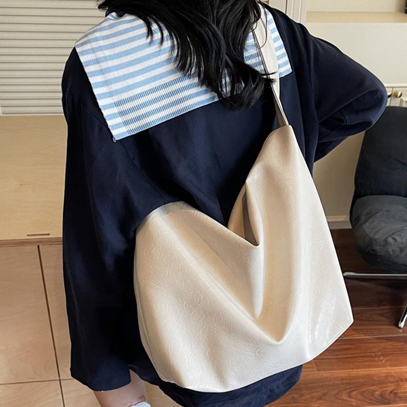 Mode Neu Weich Langlebig Vintage Tote Große Kapazität Premium Textur Weich Langlebig Outdoor Pendler Schulter Umhängetasche