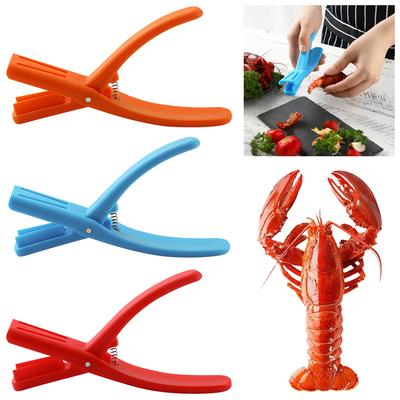1/2/5 Stück Flusskrebs-Schalenentferner mit Griff Ergonomischer Flusskrebs-Schäler Hummer-Schere Hummer-Garnelen-Schäler Schwanz für die Küche