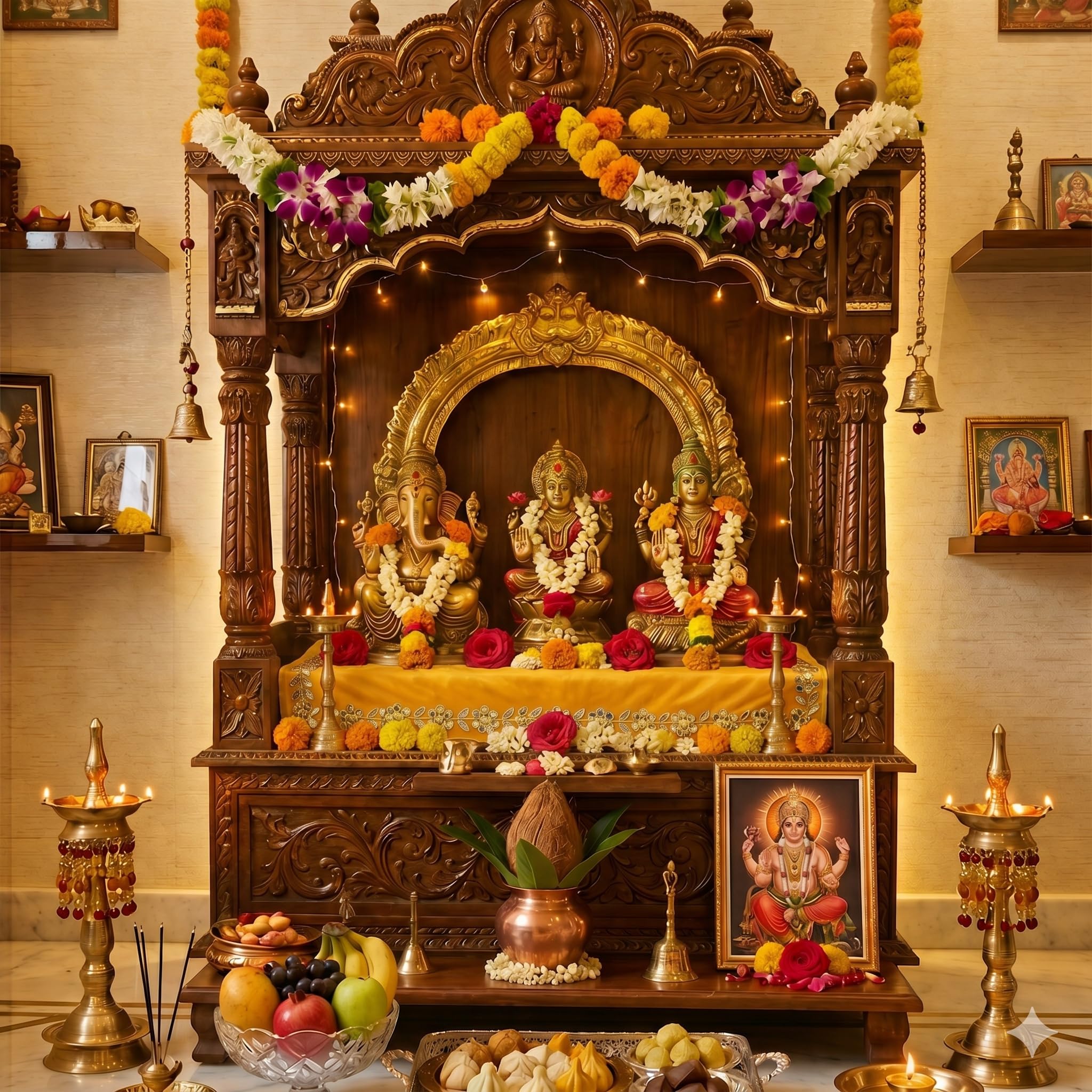 Dulhan Dizaineru Pooja Audums Mandiram |