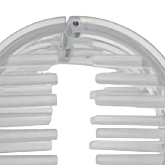 1/2 Pezzi Porta Coda di Cavallo Alta Antiscivolo Volumizzante Booster per Coda di Cavallo Leggero Strumento per Acconciare i Capelli Accessori per Capelli da Donna
