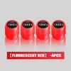 For Hot Car Wheel Luminous Valve Caps Night Glowing Tire Decoration Stem Cove Accessories TT A1 A2 ABT Quattro SLINE RS A3 A4