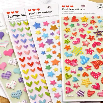 Colorful 3D Foam Stickers Fun Cartoon Design Great For Childrens Art Projects And Positive Reinforcement