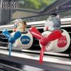 Rotating Propeller Cat Dog Pilot Car Air Fresheners Plane Fragrance Diffuser Vent Clip Interior Decoration Ornament Accsesories