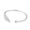 Leaf Shape Bracelet For Women Girls Fashion Open Bracelets Jewelry Bangle Bracelets Gifts Birthday Christmas Thanksgiving Day