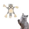 Pet Toy Bite-resistant Interactive Dog Squeaky Toy Cartoon Animal Shape Plush Dog Chew Toy Pet Supplies