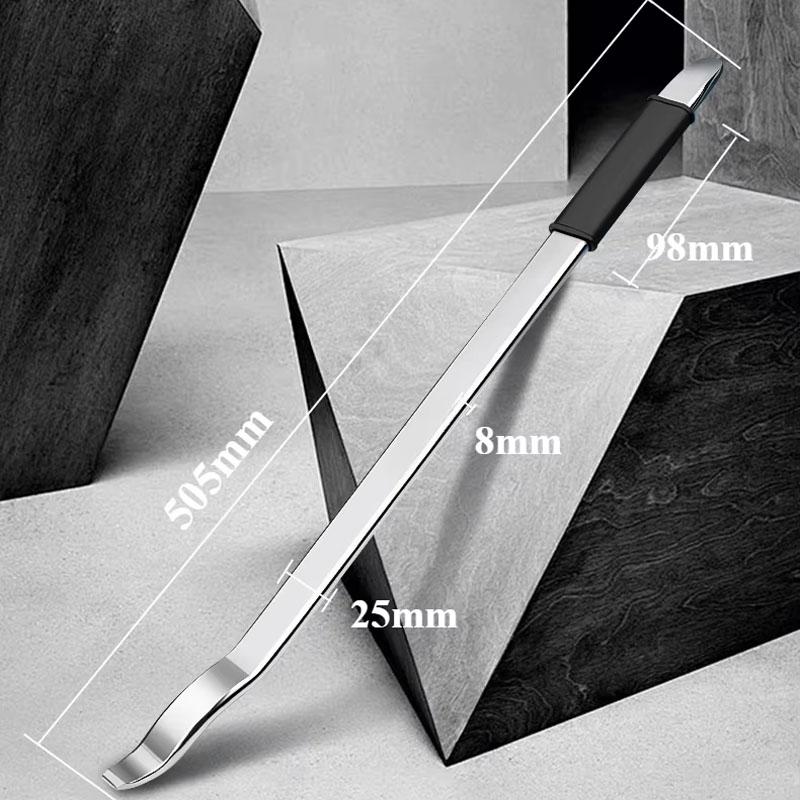 1pc Tire Changer Pry Bar Tools Multifunction Tire Mount And Demount Tool With Rubber Handle Car Motorcycle Repair Accessories