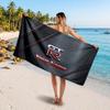 Nissan GT-R Customized Name Text Beach Towel, Soft Absorbent Towel Beach Pool Travel Personal Gift