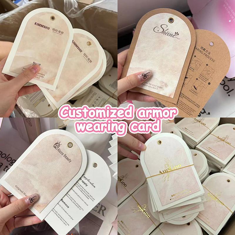 Dustproof False Nails Sample Display Cards False Tips Manicure Collector Board Showing Manicure Tools