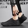 2025 Large Size Autumn New Men's Outdoor Casual Shoes Fashion Handmade Leather Shoes Lace-up Beanie Shoes Men's Shoes