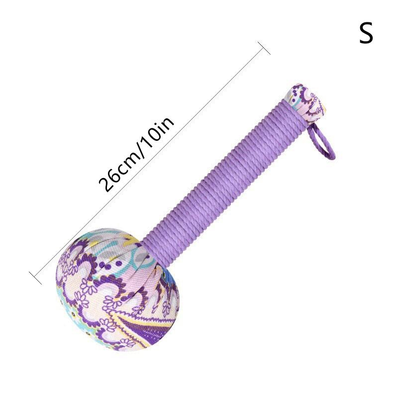 

Массажный молоток из полыни с длинной ручкой для лимфодренажа - Ручной массаж всего тела и облегчение боли в спине, Снятие стресса, Нейлоновый материал S фиолетовый