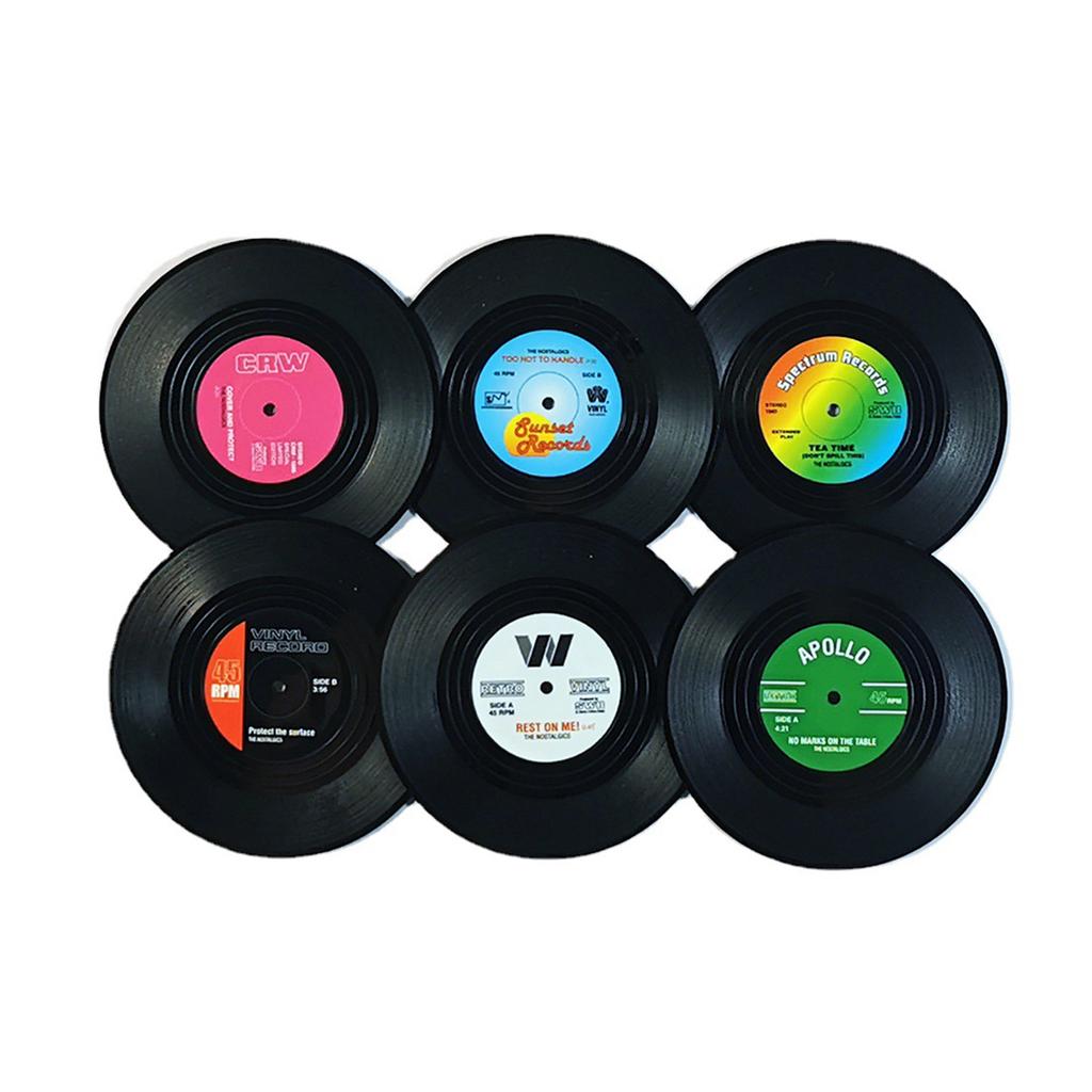 Sottobicchiere Universale in Vinile Resistente al Calore Antiscivolo Tazza Regalo di Compleanno
