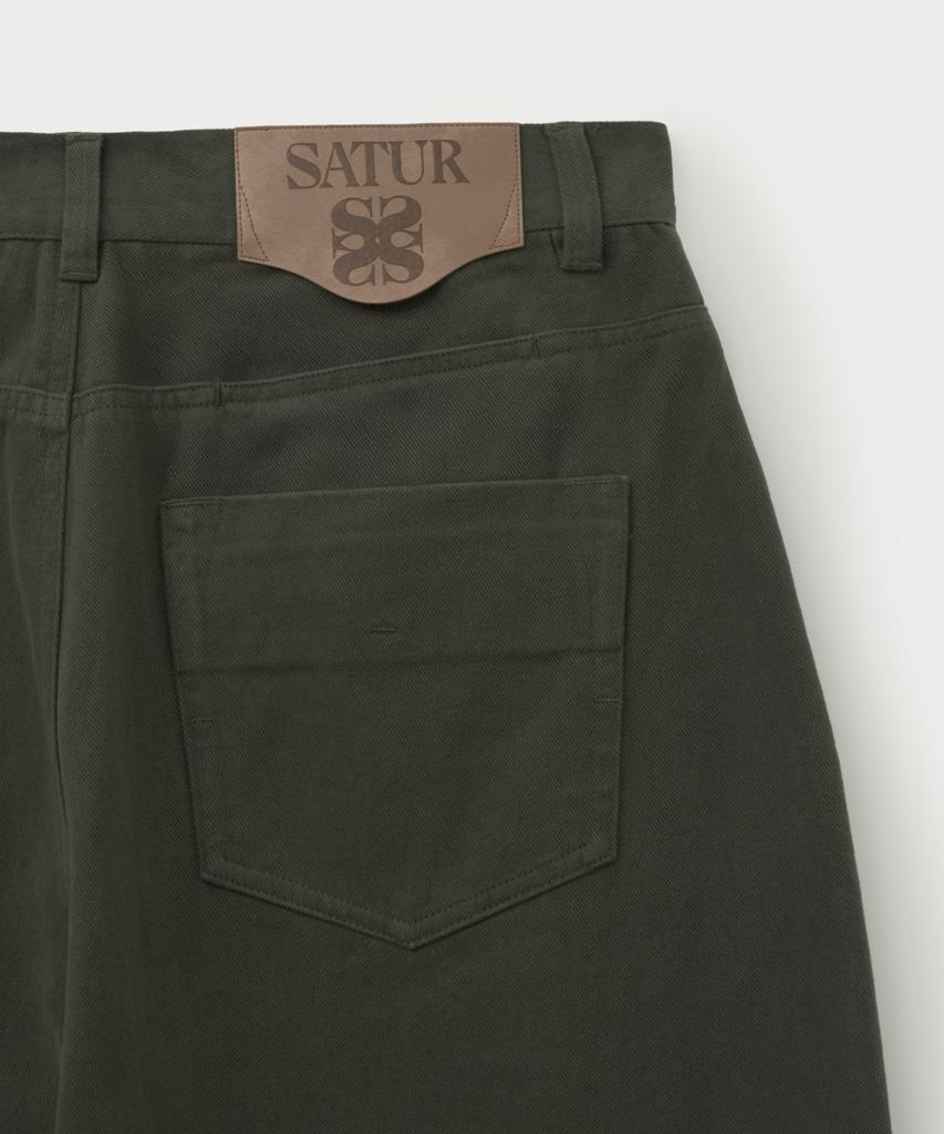 Seteo Brushed Cotton Pants Charcoal