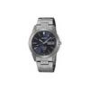 100 Meters Waterproof Quartz Titanium Alloy Watch Strap 40mm Unisex Blue Dial SGG729P1