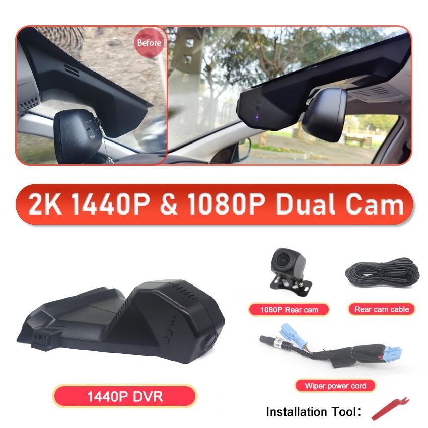 Car DVR 4K Dash Cam Video Recorder Camera Easy Installation For Peugeot 3008 4008 5008 DS5 DS5LS DS6 DS7 Citroen C2 C3 C4 C5 C6