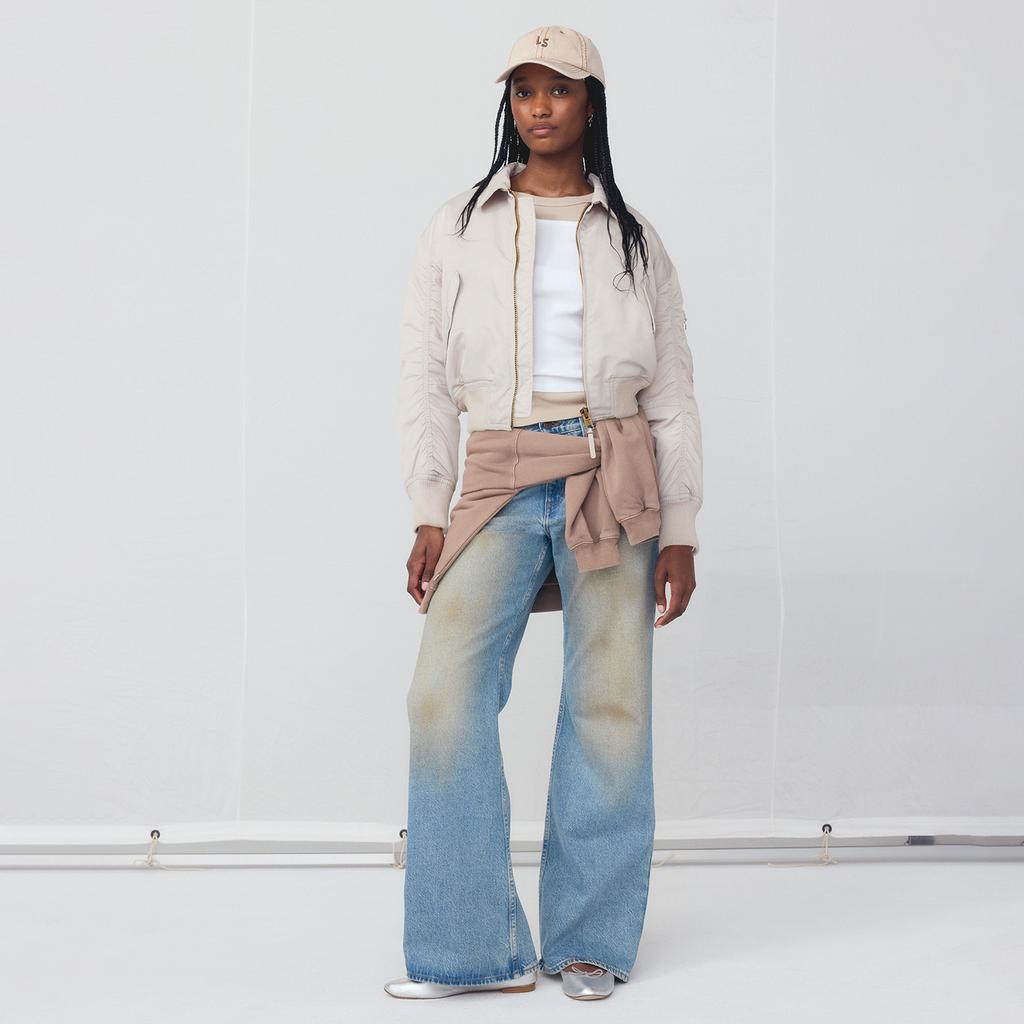 Levis Korean Style Fashion Versatile Casual Comfortable Trendy Quilted Jacket Women Jackets 005AQ-0002