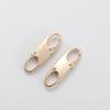 2Pcs Zipper Clip Theft Deterrent Double Opening Zippers Pull Replacement Detachable Zipper Connectors Zipper Lock Carabiner Clip