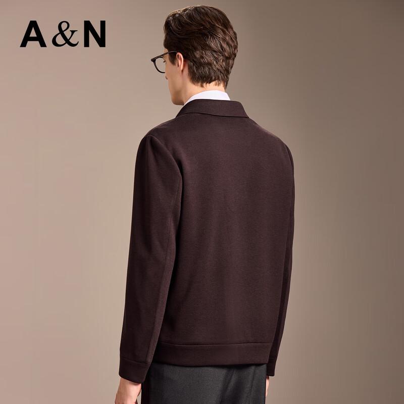 Antonio Men's Fine Wool Blend Knitted Jacket