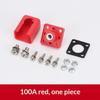 100A Copper Battery Terminal Post High Current Through Wall Connector For Energy Storage Lithium Battery Wiring