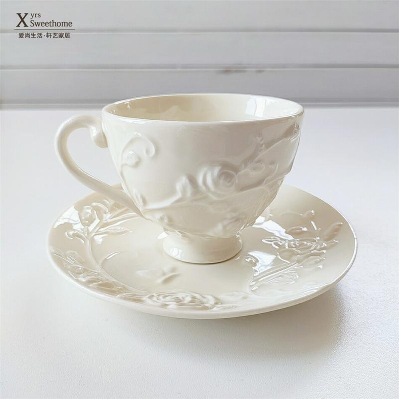 European Ceramic Coffee Cup For Tea Afternoon Tea Can Be Reused Dishes Dinner Dishes Eco-friendly Taza Home Drinks DF50BD
