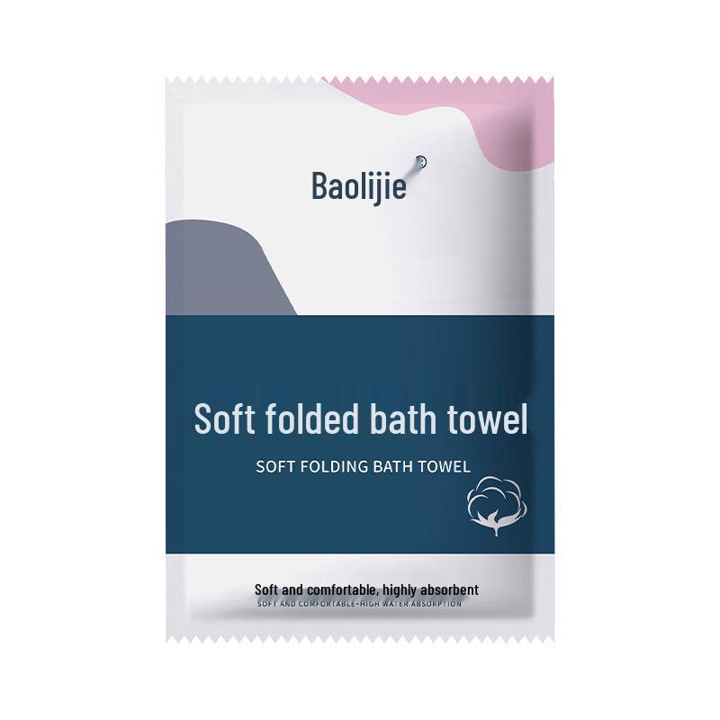Toalla de Baño y Facial Desechable Comprimida Portátil – Gruesa, Plegable para Viajes, Viajes de Negocios, Uso al Aire Libre y en Hotel