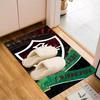 Flumi-nense Crest Wings Printed Office Carpet Chair Cushion  Entryway Rug, Rugs for Living Room, Bedroom Christmas gifts