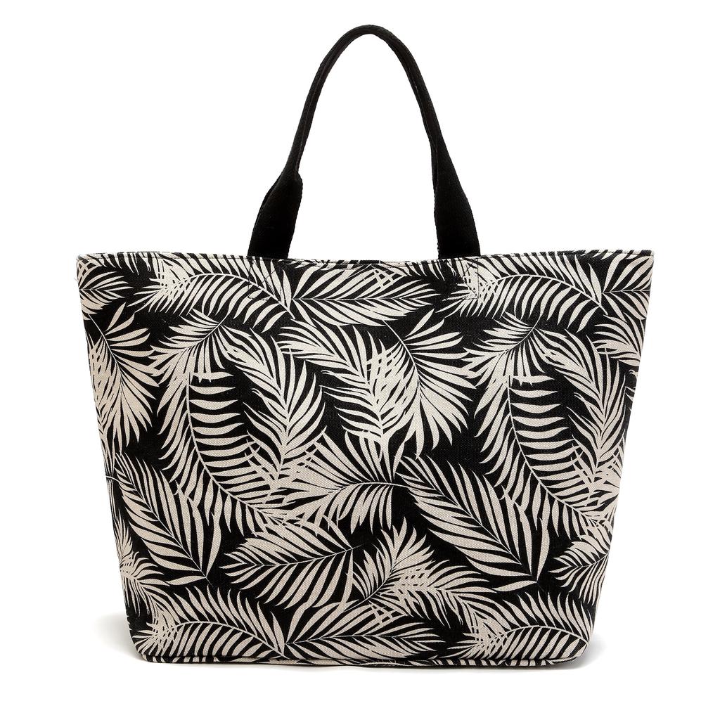 Canvas Bag Women's Handbag Simple and Large Capacity, Large Bag Shoulder Beach Bag Source