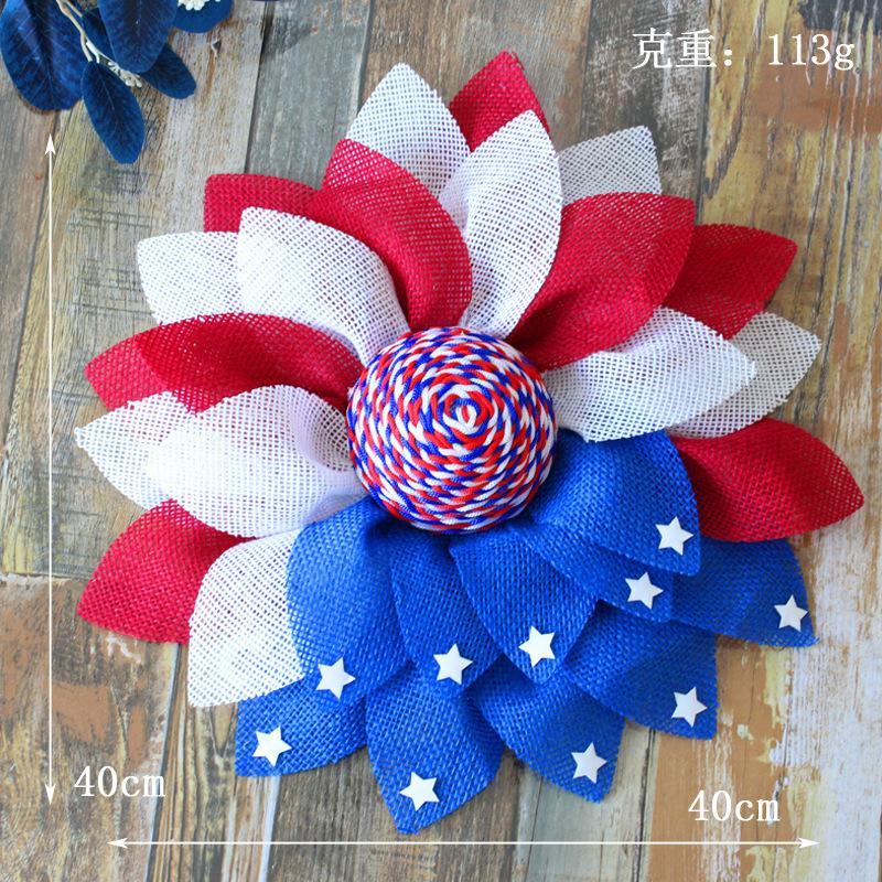 Independence Day Wreath Decorations Easter Window Decorations Door Pendants Wreath Props