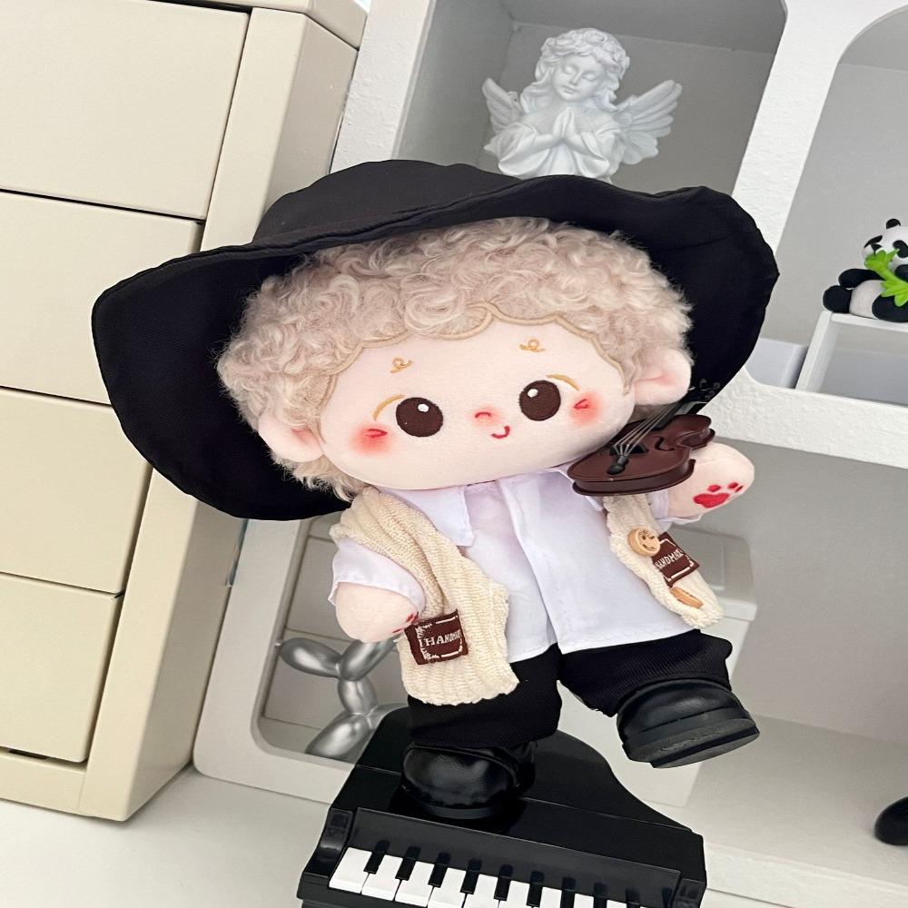 Multiple Styles Cute Outfit 20cm Cotton Doll Plush Toy Cartoon Doll Clothes Children Toys