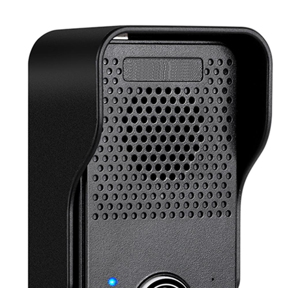 Wireless Doorbell Rechargeable Battery Hands Free Full Duplex Intercom Door Bell Waterproof One Press To Talk for House Office