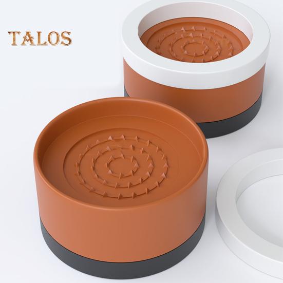 4Pcs Round Furniture Riser Heavy Duty Bed Riser Stackable Anti-slip Table Desk Couch Chair Sofa Cabinet Leg Lift Riser Heightening Foot Pad