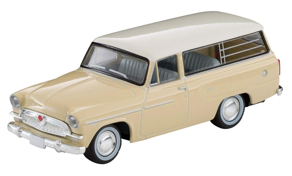 Tomytec Tomica Limited Vintage Scale Toyopet Masterline 1900 1962 Model Finished Model 311676 1/64 LV-187a Beige/White